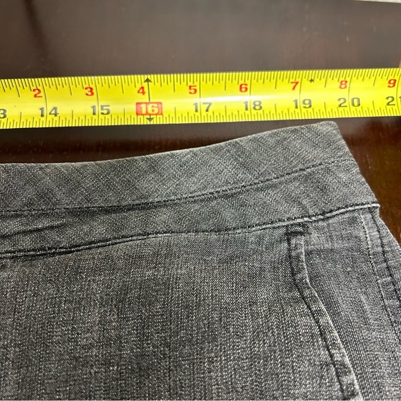 Coldwater Creek Natural Fit Mid-rise Jeans Medium Wash Bootcut Black Gray Sz W18 - Picture 11 of 13